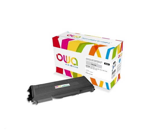 OWA Armor toner pre BROTHER HL 2140, 2150, 2170, 2600 strán, TN2120, čierny/čierny (TN-2120)