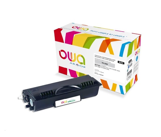 OWA Armor toner pre BROTHER HL 5130, 5140, 5150, 5170 MFC 8220, 8440, DCP 8045, 6700 strán, TN3060, čierna/čierna (TN-3060)