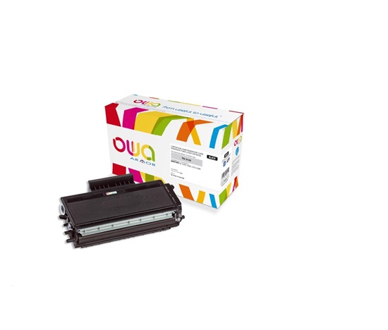 OWA Armor toner pre BROTHER HL 5240, 5250, 5270, 5280, 3500 strán, TN3130, čierny/čierny (TN-3130)