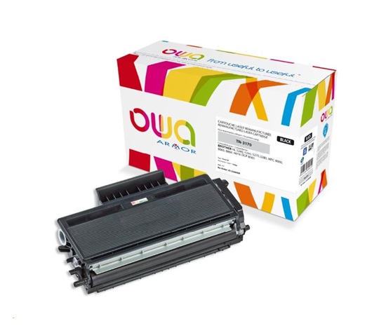 OWA Armor toner pre BROTHER HL 5240, 5250, 5270, 5280, 7000 strán, TN3170, čierny/čierny (TN-3170)