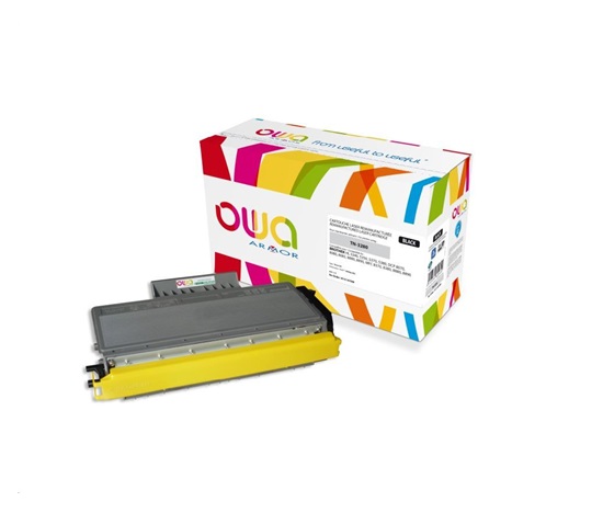 OWA Armor toner pre BROTHER HL 5340, 5350, 5370, 5380, 8000 strán, TN3280, čierny/čierny (TN-3280)