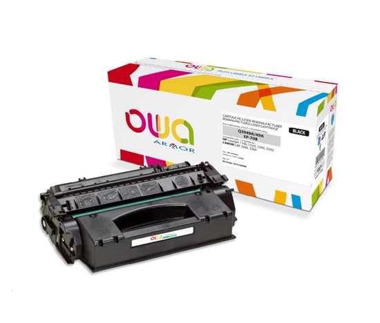 OWA Armor toner pre HP Laserjet 1160, 1320, AIO 3390, 3392, 2500 strán, Q5949A, čierna/čierna