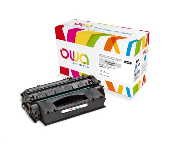 OWA Armor toner pre HP Laserjet 1320, AIO 3390, 3392, 6000 strán, Q5949X, čierna/čierna