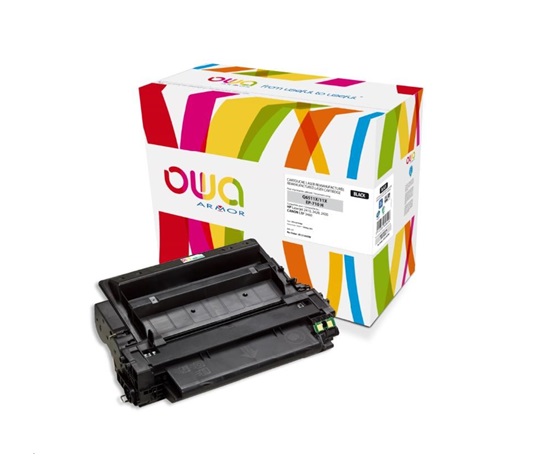 OWA Armor toner pre HP Laserjet 2410, 2420, 2430, 12000 strán, Q6511X, čierna/čierna