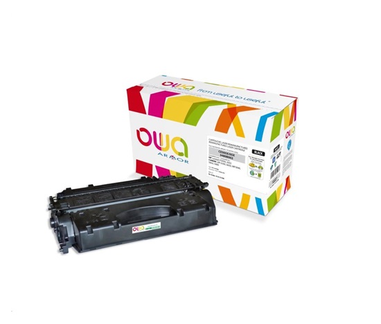 OWA Armor toner pre HP Laserjet P2050, P2055, 6500 strán, CE505X, čierna/čierna