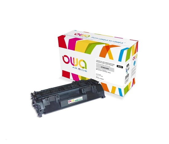 OWA Armor toner pre HP Laserjet Pro 400 M401, M425, 2700 strán, CF280A, čierna/čierna