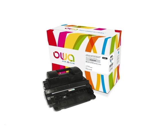OWA Armor toner pre HP Laserjet Ese M602, M603, M4555, 24000 strán, CE390X, čierna/čierna