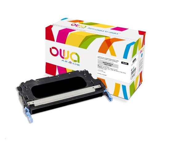 OWA Armor toner pre HP Color Laserjet 3600, 3800, CP3505, 6000 strán, Q6470A, čierna/čierna