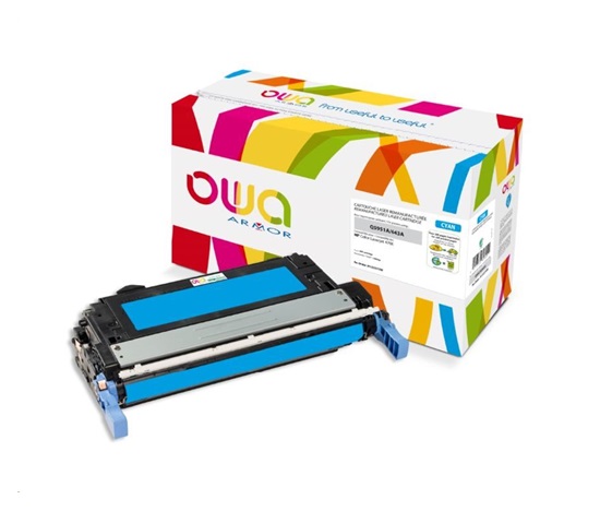 OWA Armor toner pre HP Color Laserjet 4700, 10000 strán, Q5951A, modrá/cyan