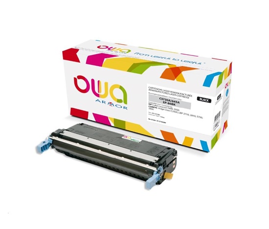 OWA Armor toner pre HP Color Laserjet 5500, 5550, 13000 strán, C9730A, čierny/čierny