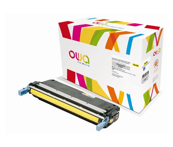 OWA Armor toner pre HP Color Laserjet 5500, 5550, 12000 strán, C9732A, žltá/žltá