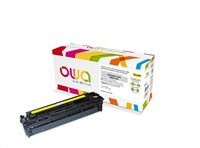 OWA Armor toner pre HP Color Laserjet CP1210, 1215, 1510, 1400 strán, CB542A, žltá/žltá