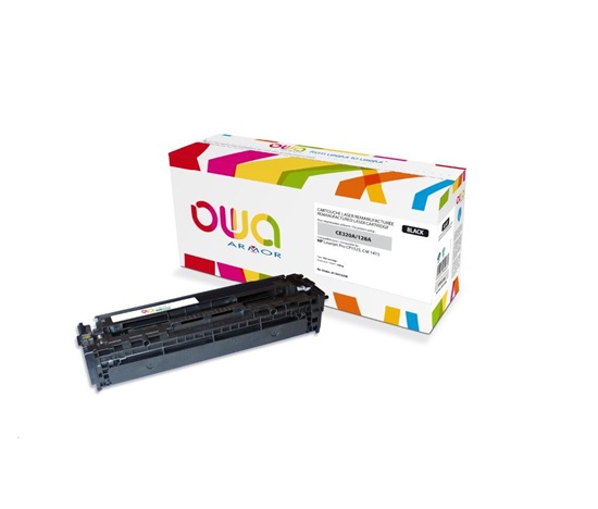 OWA Armor toner pre HP Laserjet Pro CP1525, 2000 strán, CE320A, čierna/čierna