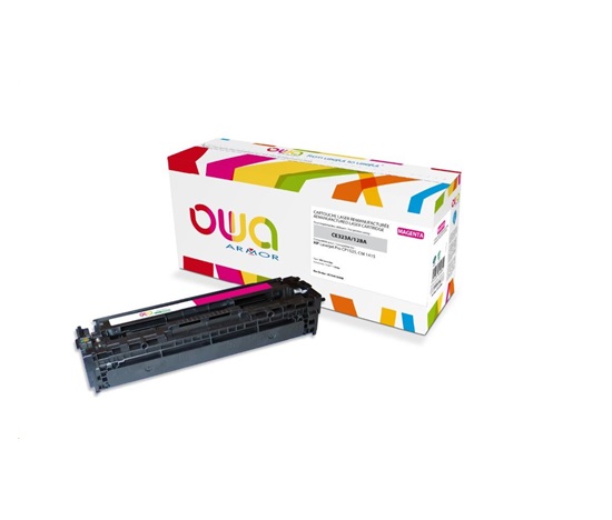 OWA Armor toner pre HP Laserjet Pro CP1525, 1300 strán, CE323A, červená/purpurová