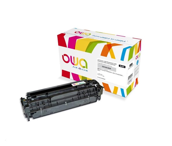 OWA Armor toner pre HP Color Laserjet Pro300 M351, M375, Pro400 M451, M475, 2200 strán, CE410A, čierny/čierny