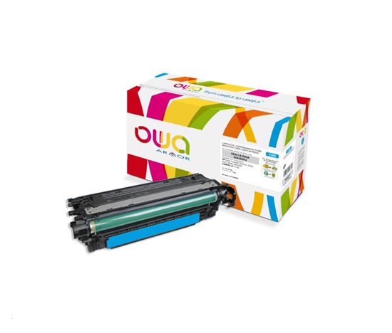 OWA Armor toner pre HP Color Laserjet CP3525, 7000 strán, CE251A, modrá/cyan