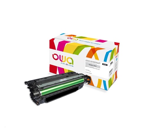 OWA Armor toner pre HP Color Laserjet CP4025/4520/4525, 8500 strán, CE260A, čierna/čierna