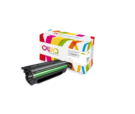 OWA Armor toner pre HP Color Laserjet CP4025/4520/4525, 11000 strán, CE262A, žltá/žltá
