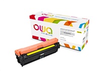 OWA Armor toner pre HP Color Laserjet CP5220, 5225, 7300 strán, CE742A, žltá/žltá