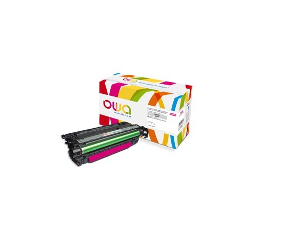 OWA Armor toner pre HP Color Laserjet Ese CM4540, 12500 strán, CF033A, červená/purpurová