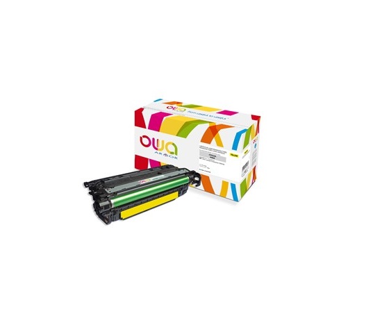 OWA Armor toner pre HP Color Laserjet Ese CM4540, 12500 strán, CF032A, žltá/žltá
