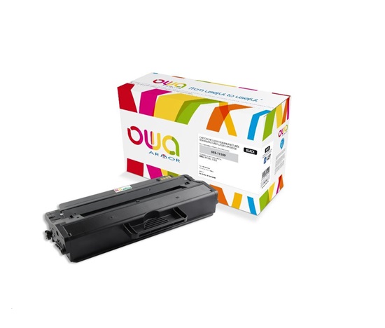 OWA Armor toner pre DELL B1260, 1265, 2500 strán, 593-11109, čierna/čierna