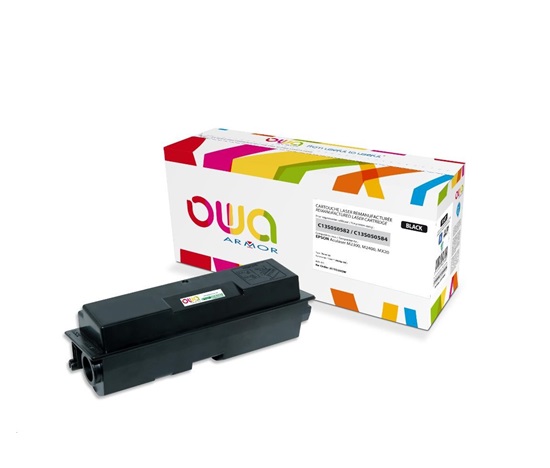 OWA Armor toner pre EPSON AL M2400, 8000 strán, C13S050582, čierna/čierna