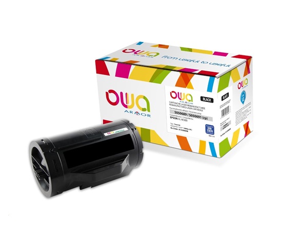 OWA Armor toner pre EPSON AL M300, 10000 strán, C13S050691, čierna/čierna