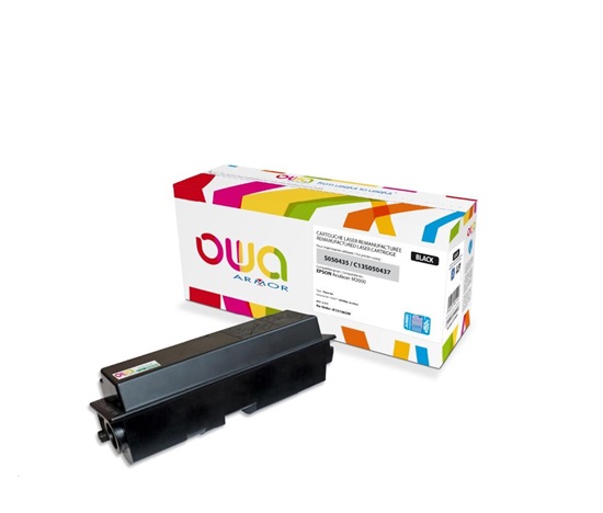 OWA Armor toner pre EPSON AL M2000 , 20000 strán, C13S050437 JUMBO, čierna/čierna