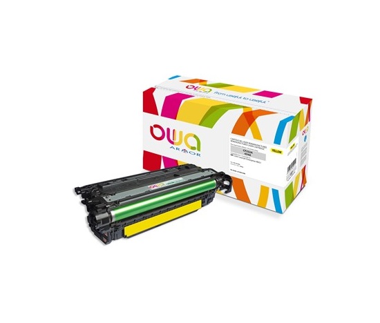 OWA Armor toner pre HP Color Laserjet Ese M651, 15000 strán, CF332A, žltá/žltá