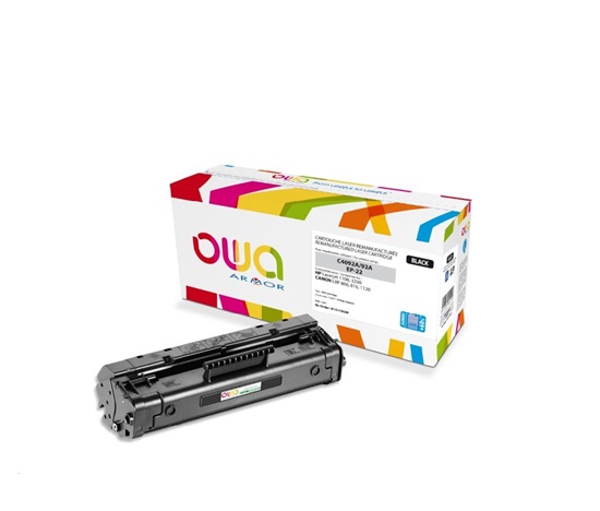 OWA Armor toner pre HP Laserjet 1100, 3200, 4100 strán, C4092A JUMBO, čierny/čierny