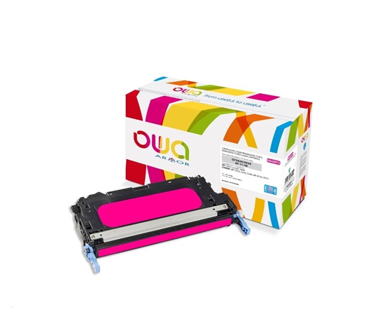 OWA Armor toner pre HP Color Laserjet 3800, 8000 strán, Q7583A JUMBO, červená/purpurová