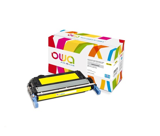 OWA Armor toner pre HP Color Laserjet 4700, 15000 strán, Q5952A JUMBO, žltá/žltá
