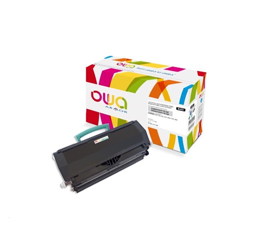 OWA Armor toner pre LEXMARK E260, 360, 460, 462, X463, 464, 466, 3500 strán, E260A11E, čierna/čierna
