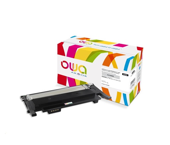 OWA Armor toner pre SAMSUNG CLP 360, 365, CLX 3300, 3305, 1500 strán, CLTK406S, čierny/čierny (CLT-K406S,SU118A)
