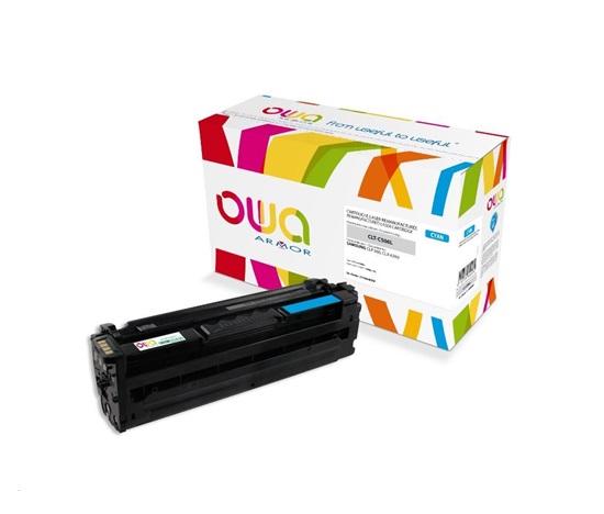 OWA Armor toner pre SAMSUNG CLP 680, CLX 6260, 3500 strán, CLTC506L, modrá/kyanová (CLT-C506L,SU038A)