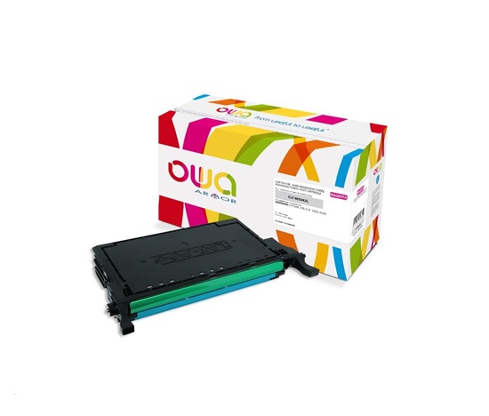 OWA Armor toner pre SAMSUNG CLP 620, 670, 4000 strán, CLTM5082L, červená/purpurová (CLT-M5082L,SU322A)