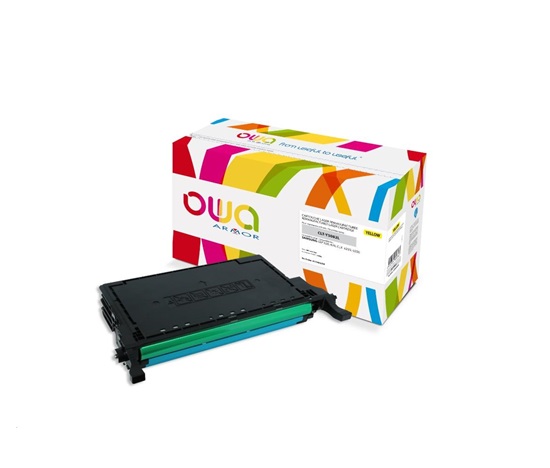 OWA Armor toner pre SAMSUNG CLP 620, 670, 4000 strán, CLTY5082L, žltá/žltá (CLT-Y5082L,SU532A)