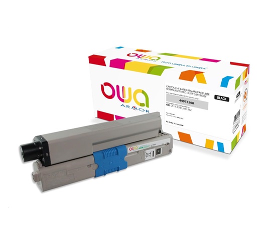 OWA Armor toner pre OKI C511, C531, MC 562, 7000 strán, 44973508, čierna/čierna