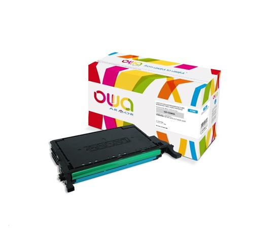 OWA Armor toner pre SAMSUNG CLP 620, 670, 4000 strán, CLTC5082L, modrá/kyanová (CLT-C5082L,SU055A)