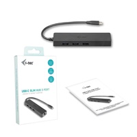 iTec USB-C 3.1 Slim 3-portový HUB + RJ-45