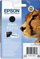 Atrament EPSON čierny Singlepack Black T0711 DURABrite Ultra Ink (7,4 ml)