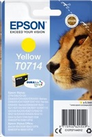 Atramentová tyčinka EPSON Singlepack Yellow T0714 DURABrite Ultra Ink (5,5 ml)