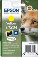 Atramentová tyčinka EPSON Singlepack "Fox" Yellow T1284 DURABrite Ultra Ink (3,5 ml)
