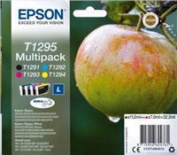 Atrament EPSON Multipack 4-farebný atrament "Apple" T1295 DURABrite Ultra