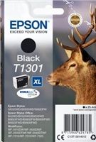 Atrament EPSON čierny Singlepack "Deer" Black T1301 DURABrite Ultra Ink (25,4 ml)