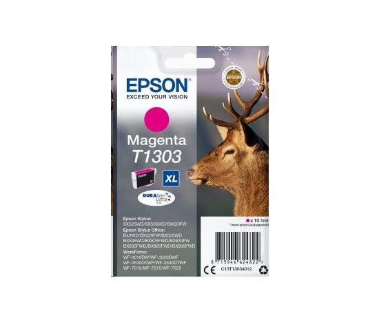 Atramentová tyčinka EPSON Singlepack "Deer" Magenta T1303 DURABrite Ultra Ink (10,1 ml)
