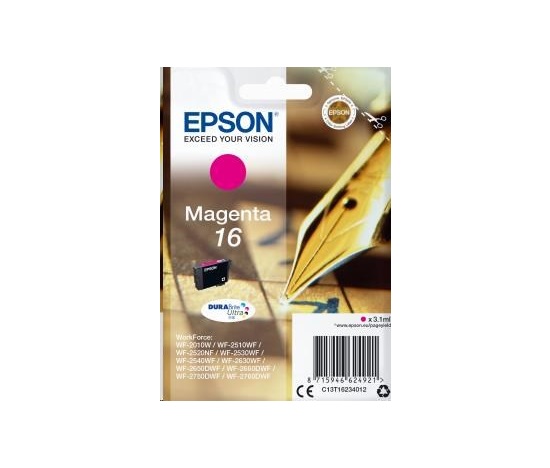 Atramentová tyčinka EPSON Singlepack "Pen" Magenta 16 DURABrite Ultra Ink