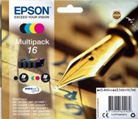 Viacnásobné balenie atramentov EPSON série 16 "Pen