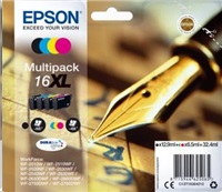 Viacnásobné balenie atramentov EPSON radu 16XL "Pen